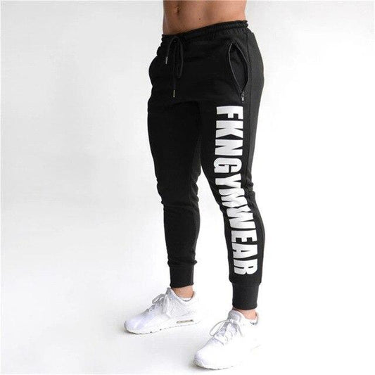 Fashion Stretch Slim Sports Casual Trousers Men